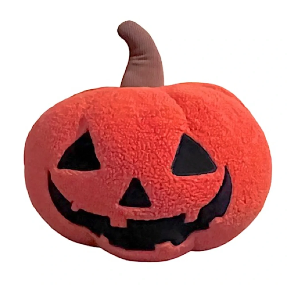 🆕- Plush Pumpkin Halloween Pillow. NWT
